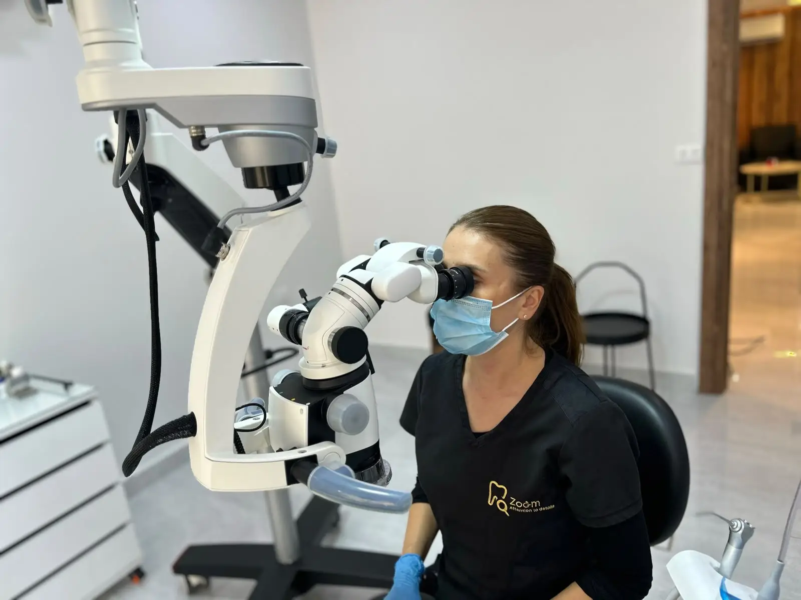 Inside Zoom Dental Clinic, a dental clinic in Tabarbour Amman