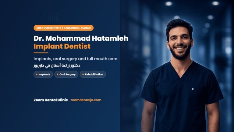 Dr. Mohammad Hatamleh, implant dentist in Tabarbour